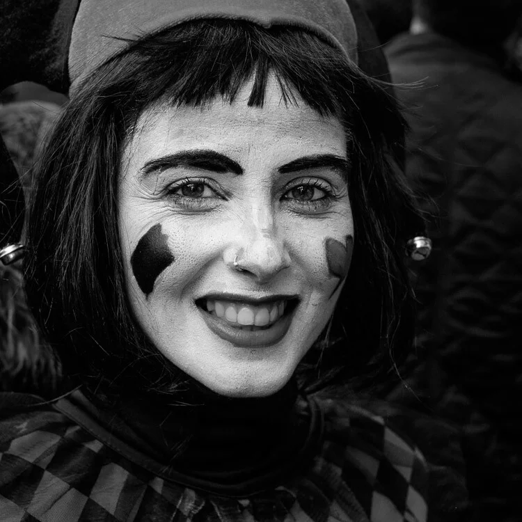A candid portrait