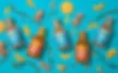 Creative product photography for beverage brand