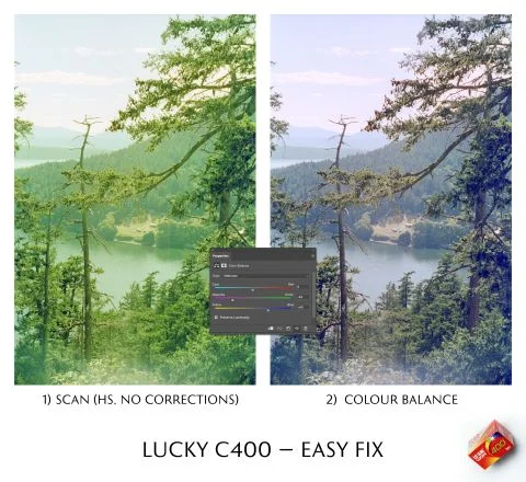 How to Fix Lucky C400 Film Scans: Turn Those Piss-Yellow Frames Into Something Beautiful