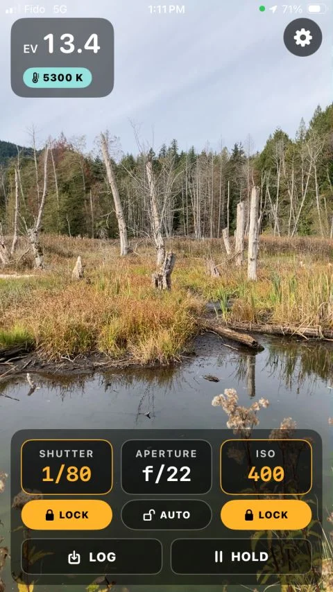 PocketMeter Pro is a new light meter app with features for cinema and still film photographers.
