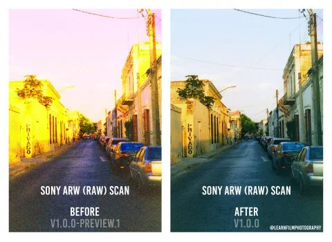 film Q `v1.0.0` introduces improved RAW file processing, several bugfixes, and experimental colour correction.