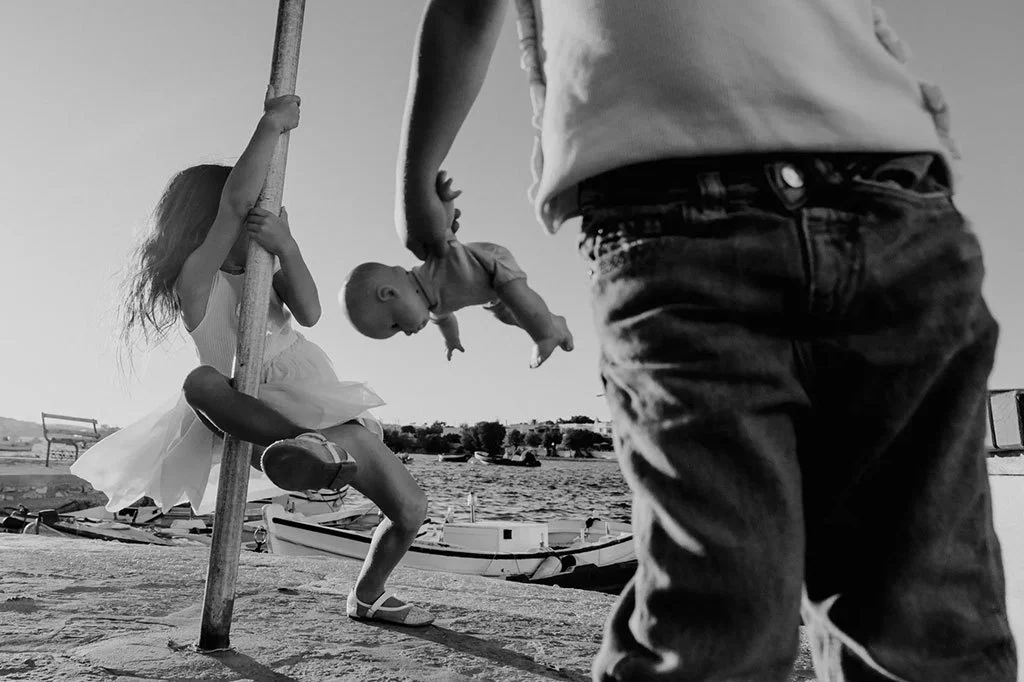 Dynamic scene captured during movement