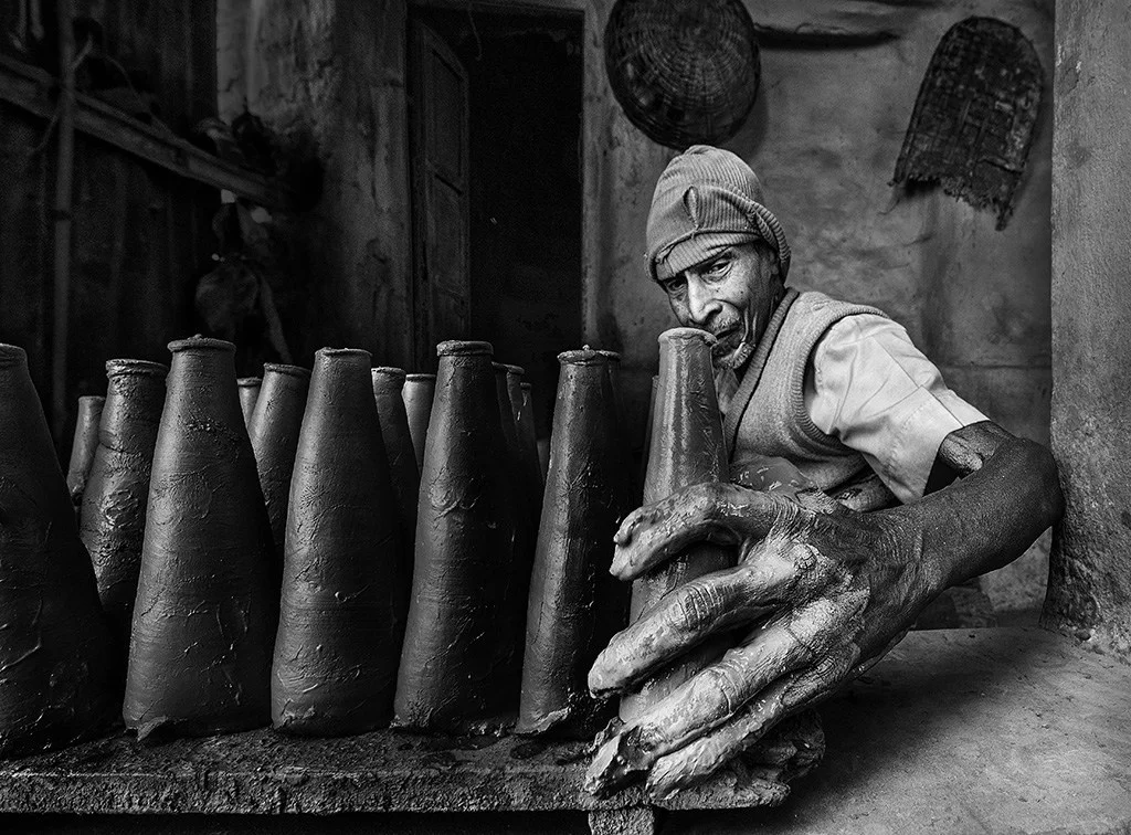 terracotta horse artisan in West Bengal