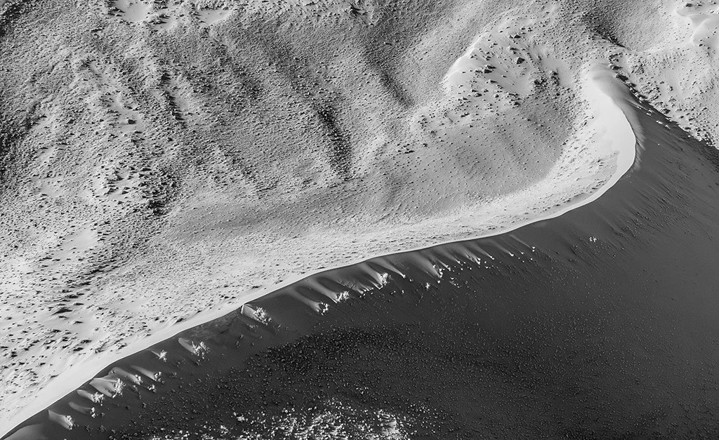 Aerial view of Dune 45, Namibia by Nigel Watson