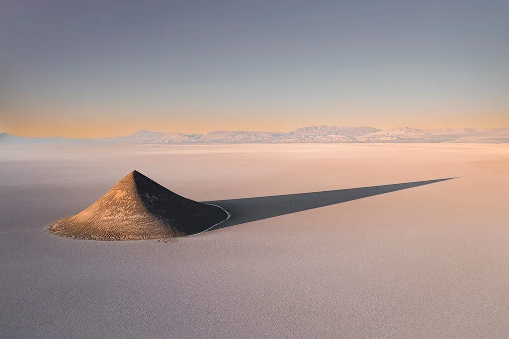 Drone image of El Cono Arita, Argentina by John Seager